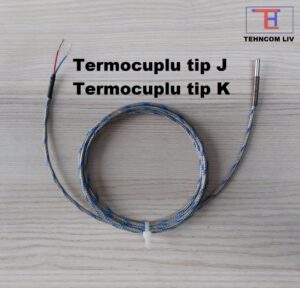 Senzori temperatură Termocupluri Tip J K